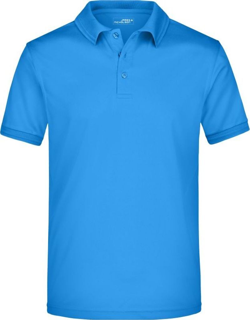 Funktionelles Polo für Freizeit und Sport cobalt, Gr. M