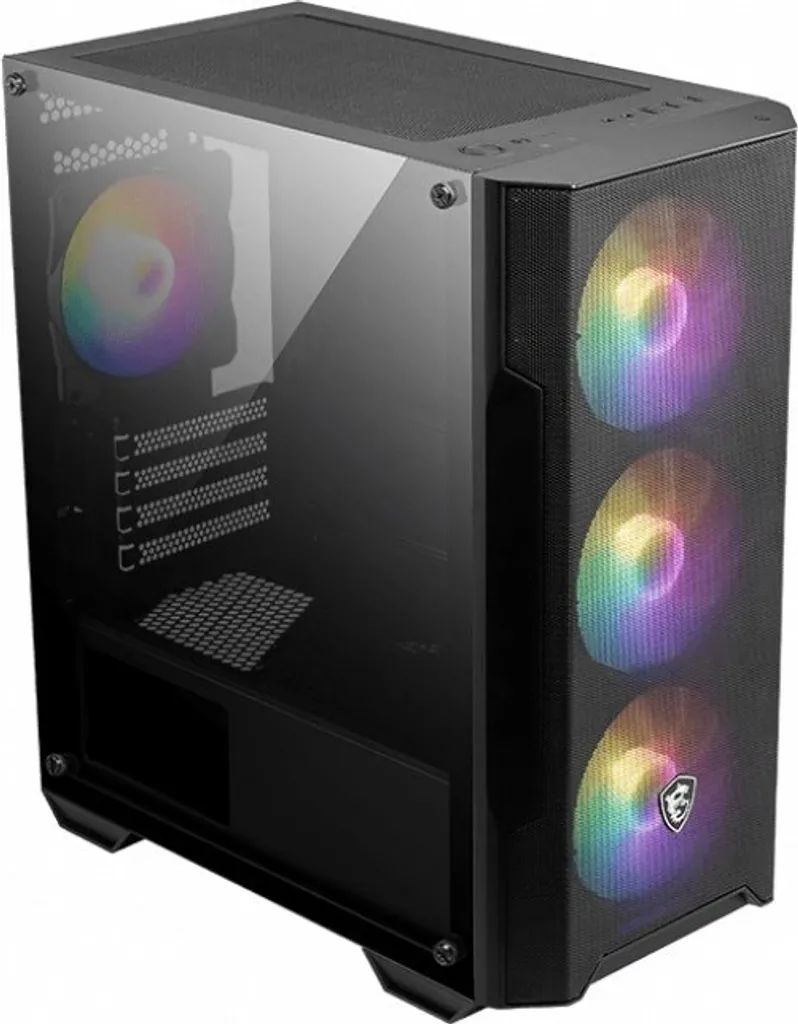 MSI MAG FORGE M100A Boîtier PC pour Setup Gaming Compact Haute Performance - 2