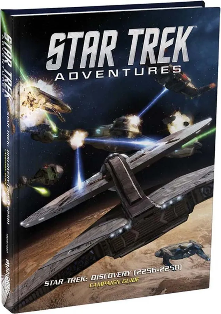 Livre de Jeu de Rôle Star Trek Discovery Guide de Campagne 2256-2258