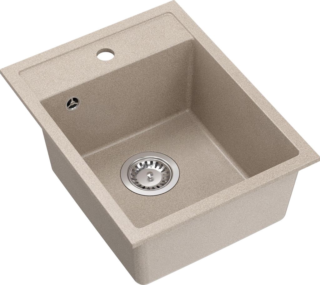 QUADRON Spülbecken 1-Becken Spüle | Größe: 50 x 39 x 20,5 Produktbild 
