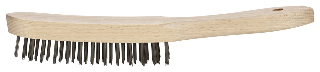 PICARD Stahldrahtbürste 5-reihig mit Holzgriff Nr. 75060