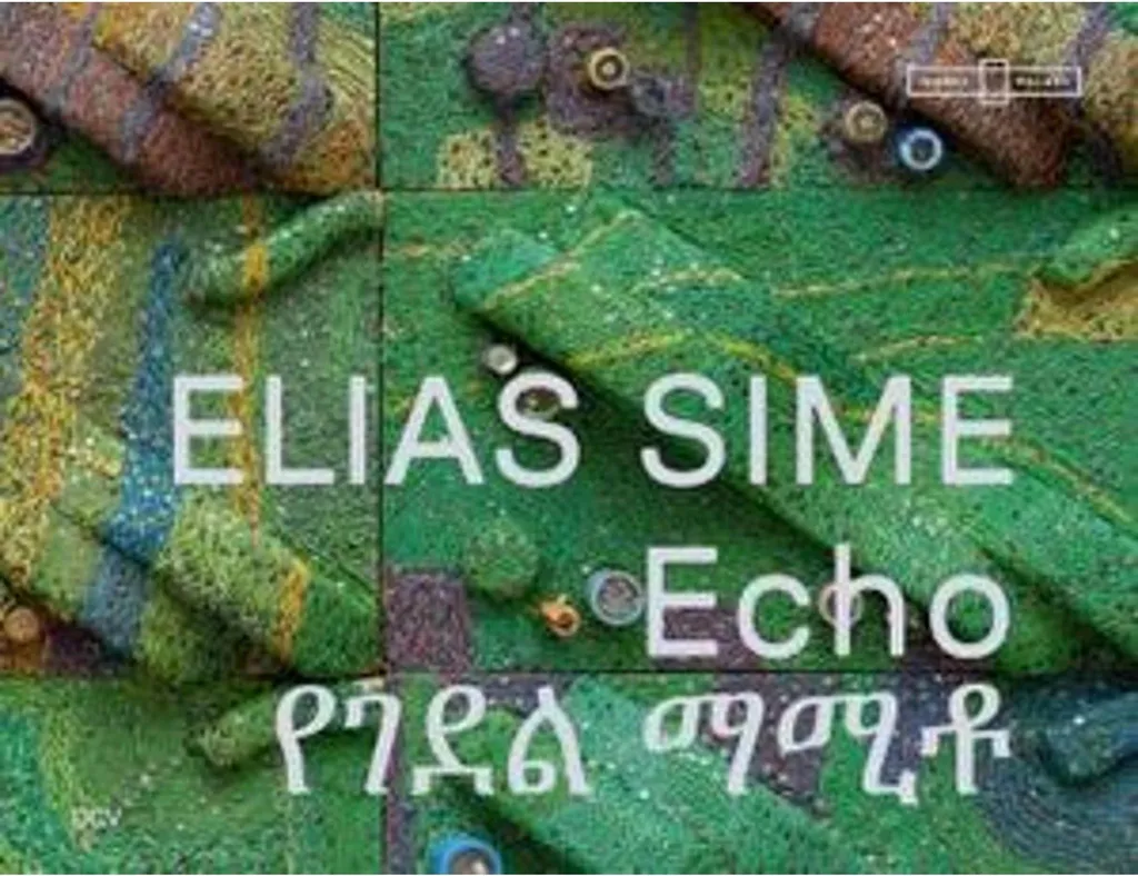 Tableau Elias Sime Echo - Œuvre Originale d'Art Contemporain en Relief