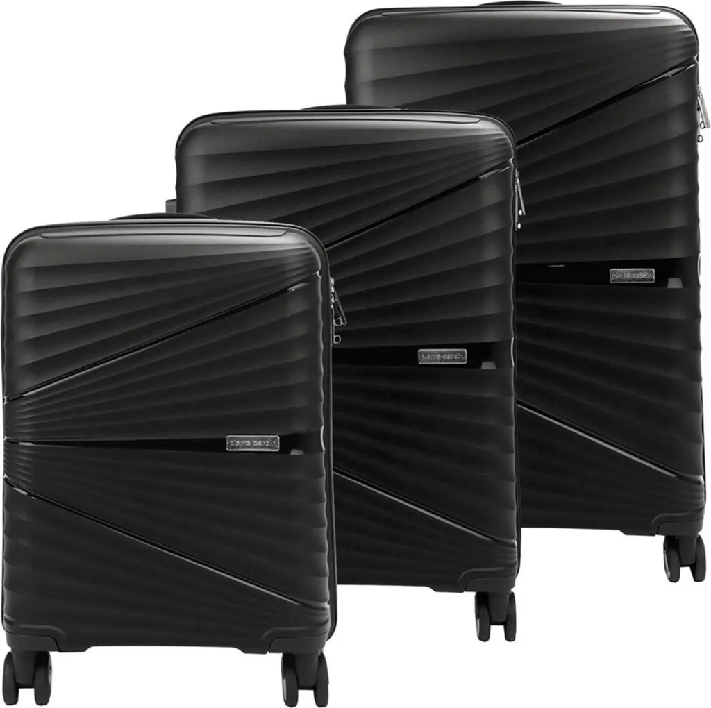 Set Valises Rigides Pierre Cardin : Protégez vos Bagages des Chocs en Avion