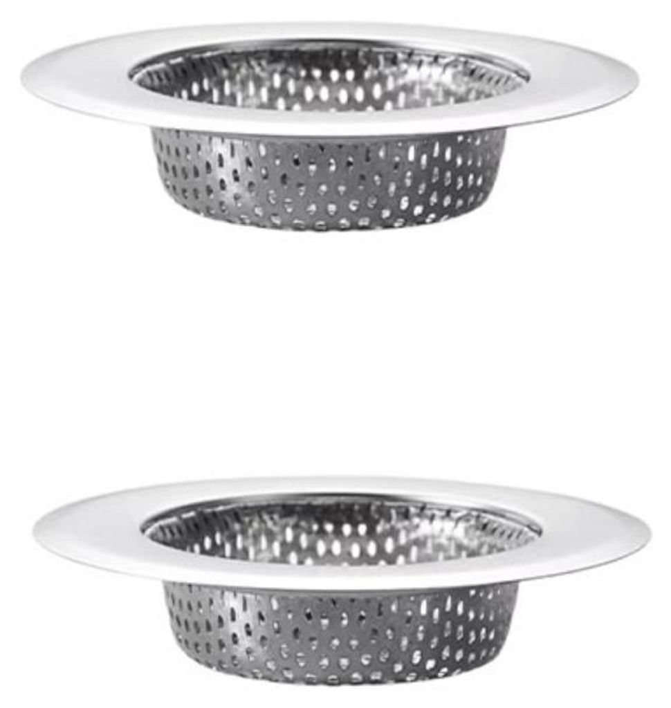 INF Passoire d'évier en acier inoxydable 9cm - Lot de 2, Image du produit 