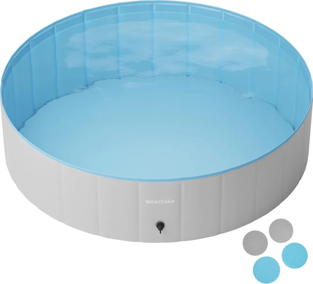 Piscine chien NELE pliable 120 cm - Fini les fuites et le montage pénible