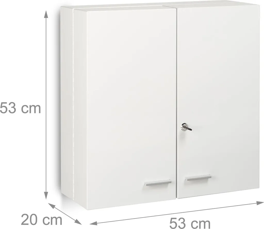 Grande armoire à pharmacie murale XXL Premium pour toute la famille