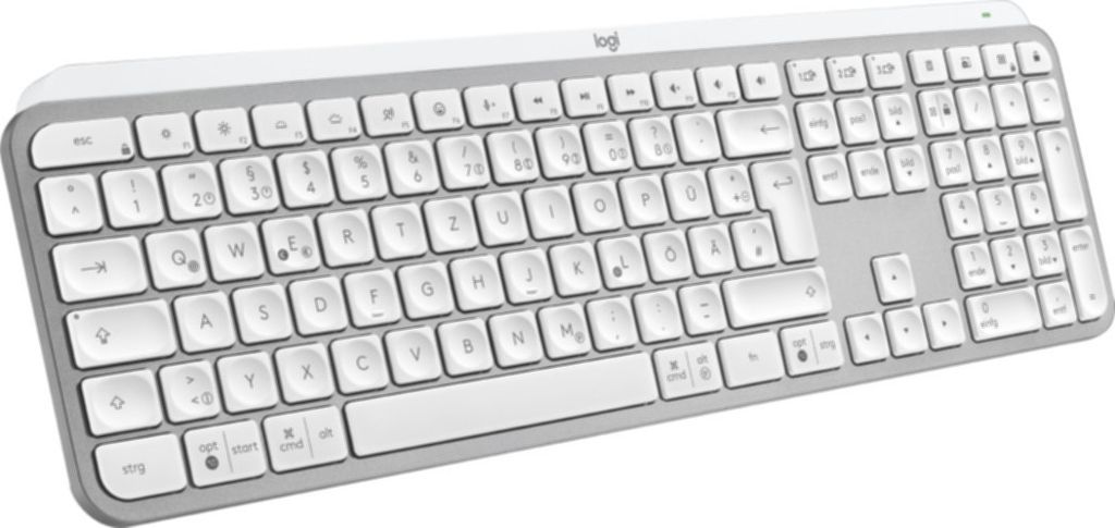 Logitech MX Keys S - Keyboard with Backlight - pale gray Produktbild 