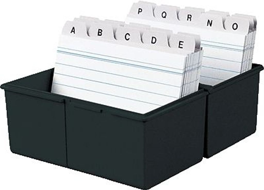 Han - Kartenschaufel Han A5 300 kRT breit Kof Black | 1 Stück | 3 Stück