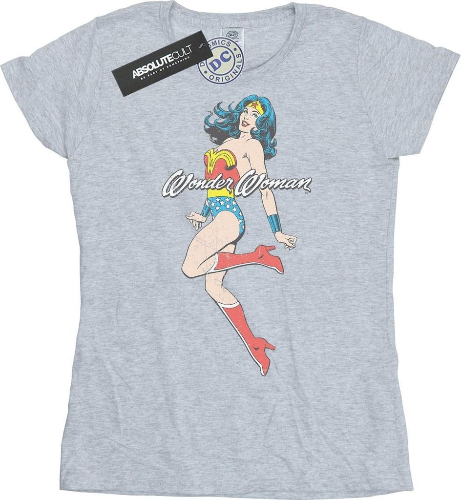 DC Comics - T-Shirt für Damen BI17093 (XL) (Grau)
