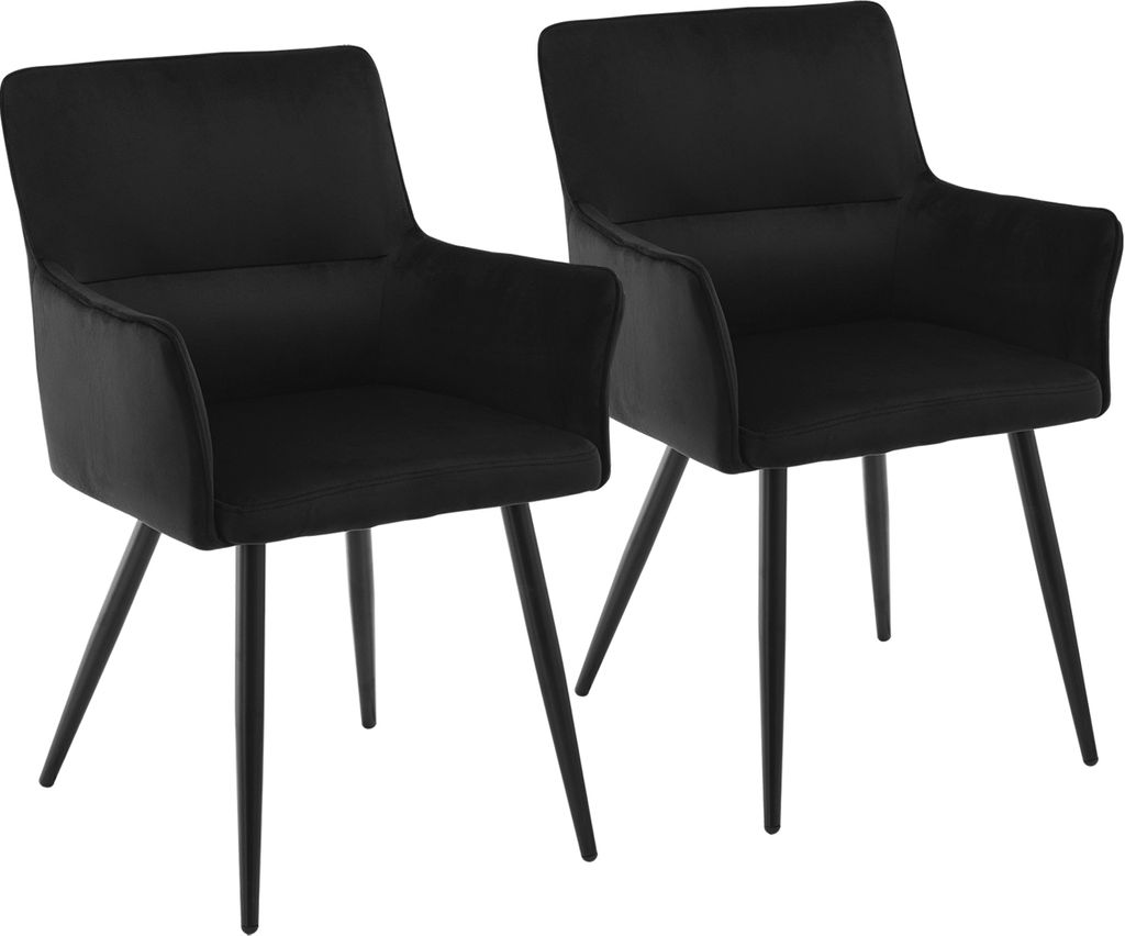 WAFTING Esszimmerstühle 6er Set, Gepolsterter Stuhl Mit Hoher