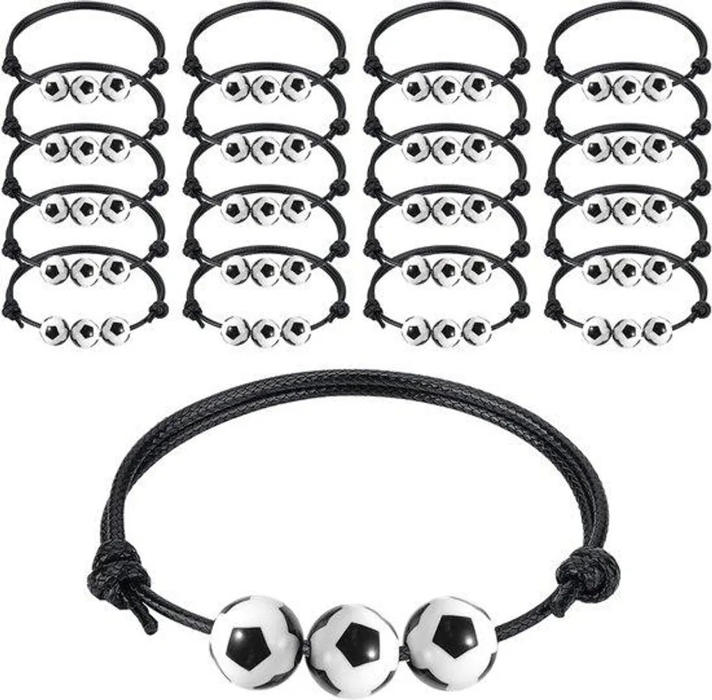 Bracelet de sport noir réglable en silicone pour adolescent et adulte