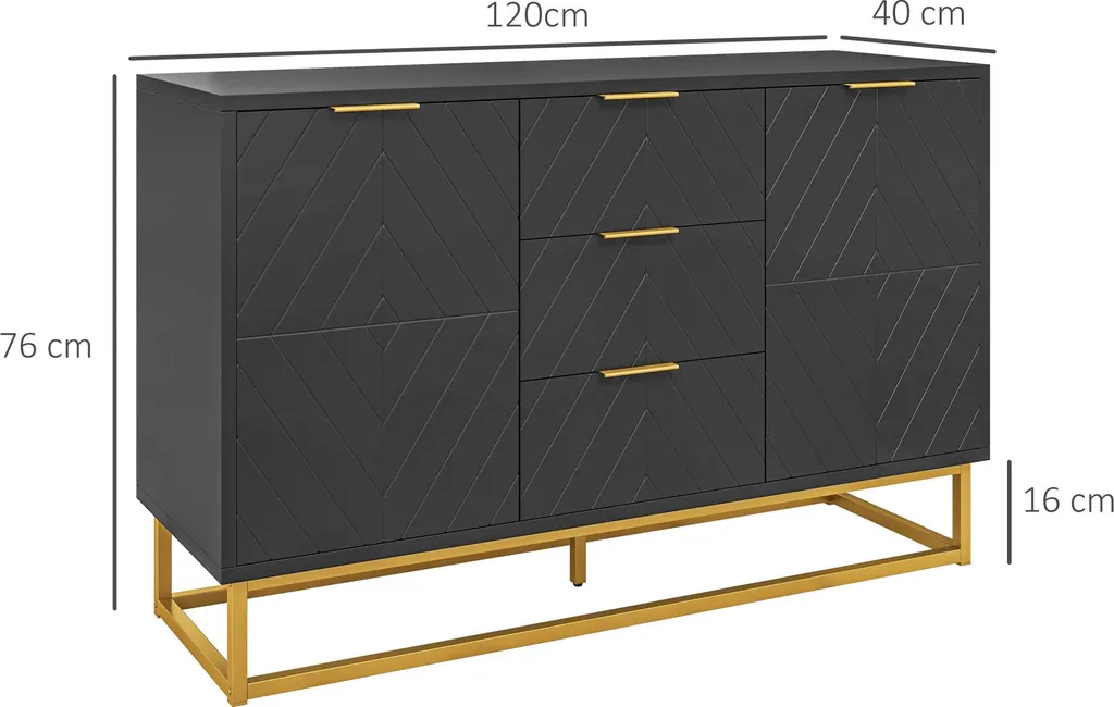 Buffet de Rangement Gain de Place - Solution Design pour Petits Espaces