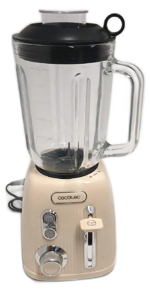Cecotec Standmixer Power Nero Titanio RetroYellow - 5