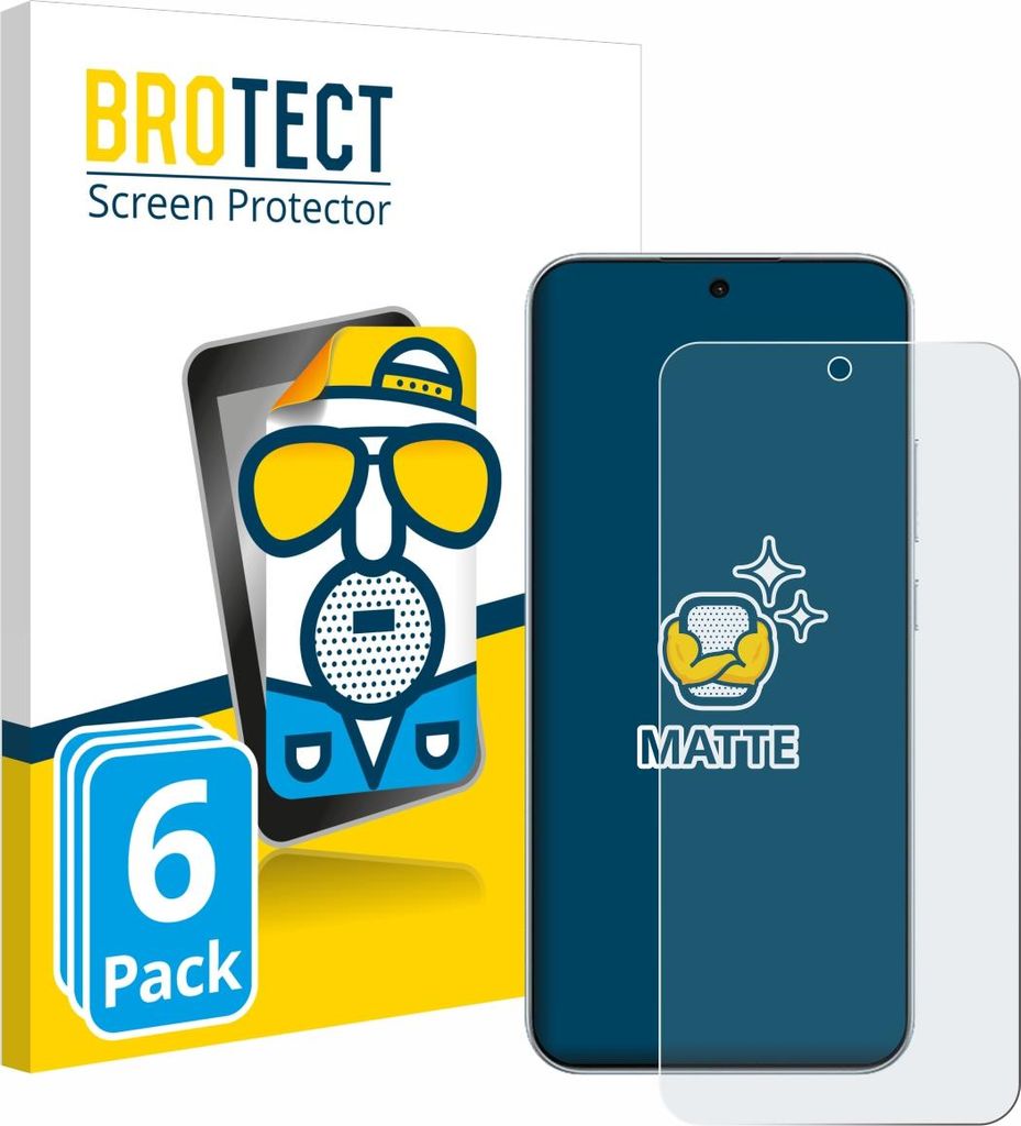 6x BROTECT Schutzfolie für Oppo A6 Pro 4G Displayschutz Displayschutzfolie Folie Matt Entspiegelungsfolie