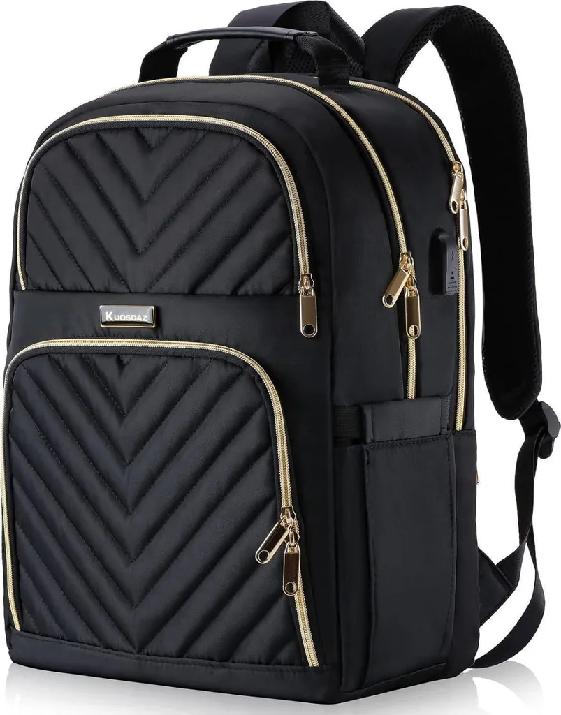 Sac à dos Ordinateur 15.6" Imperméable pour Femme Capacité 30-45L