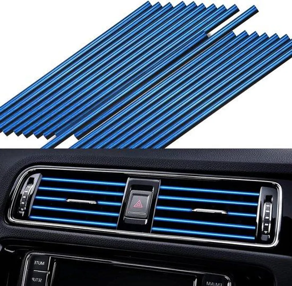 Bandes décoratives en PVC pour intérieur - Lot de 30 pièces flexibles