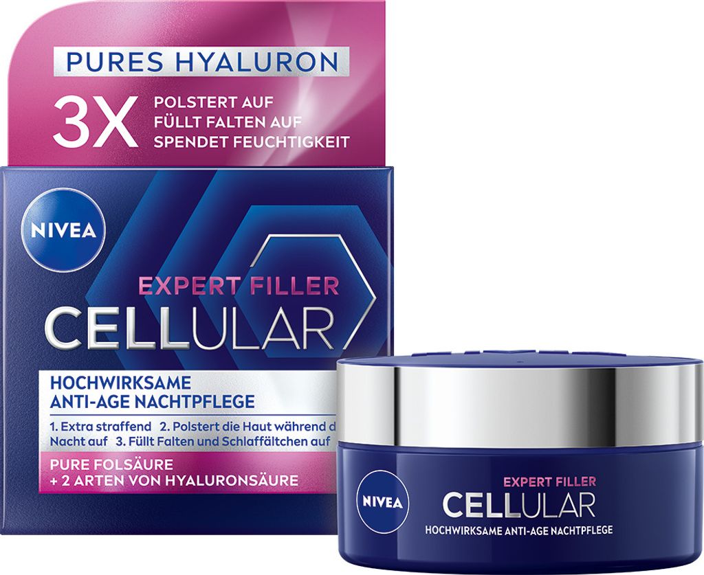 NIVEA Cellular Expert Filler Nachtpflege 50ml