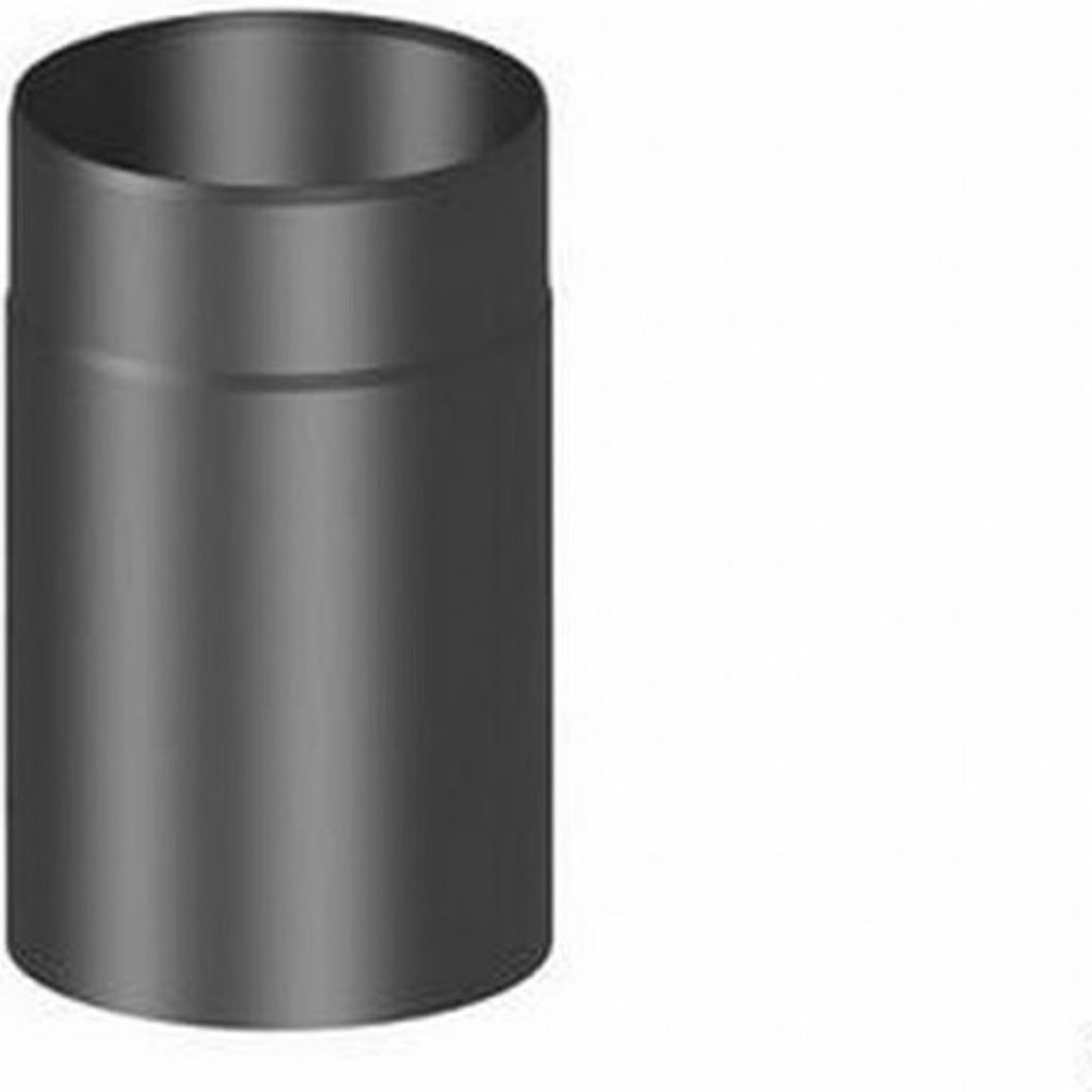 H&M Rauchrohr Ø 120 mm L 250 mm gussgrau Senotherm lackiert Ofenrohr Kaminrohr