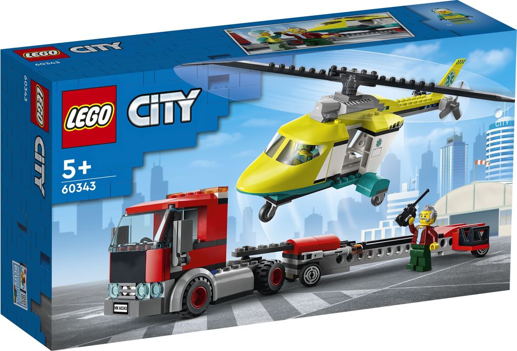 LEGO City Laweta helikoptera ratunkowego, Zestaw do Zdjęcie produktu 