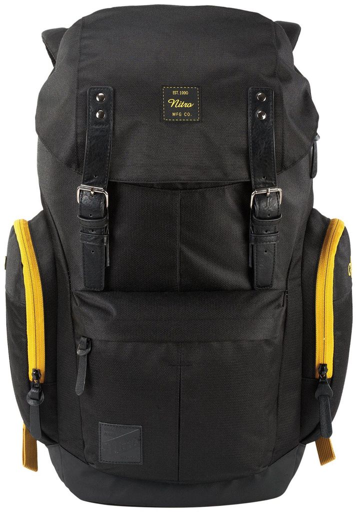 Nitro Daypacker 32L Rucksack mit Laptopfach Golden Black Produktbild 