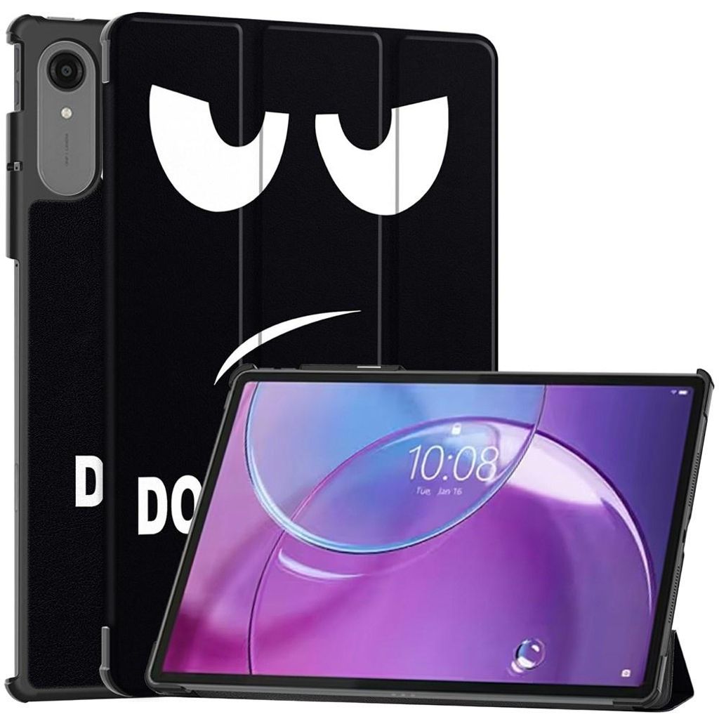 Lenovo Idea Tab Pro Gen 2 Hülle - Coverup Tri-Fold Ständer Klapphülle mit Schlaf/Wach-Funktion - Don't Touch