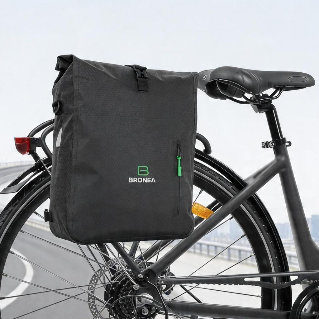 BRONEA® 3 in 1 Fahrradtasche Gepäckträgertasche - 28L - Produktbild 