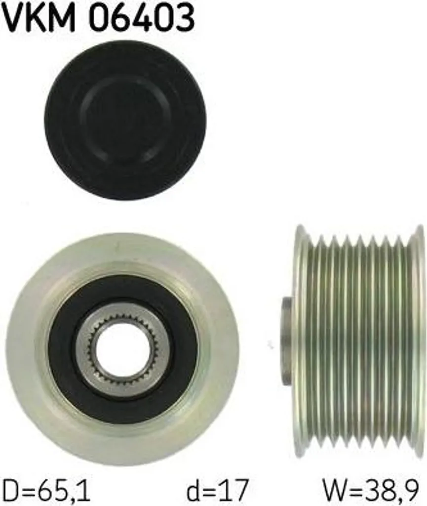 Ruota Libera Alternatore SKF VKM 06403 Mazda 6 CX-7 MPV 3 5 RF5C18330