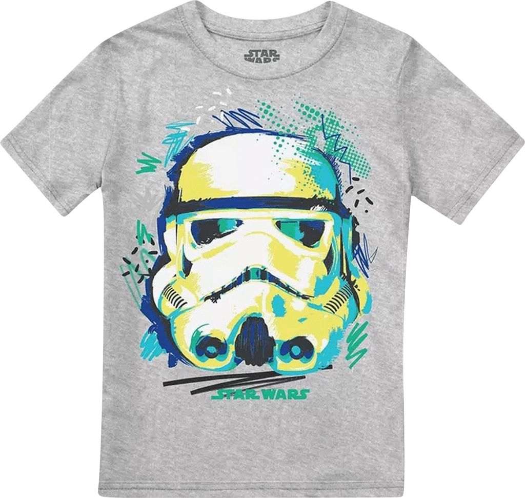 Star Wars - T-Shirt für Jungen TV2077 (104) (Grau)