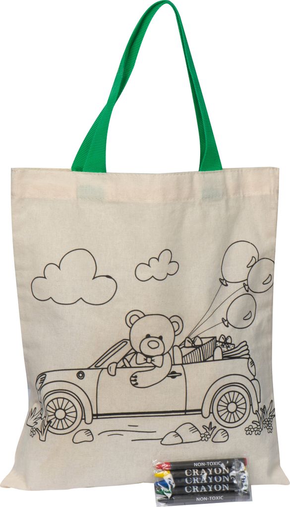 Tasche zum Selberbemalen / Maltasche / mit 5 Produktbild 