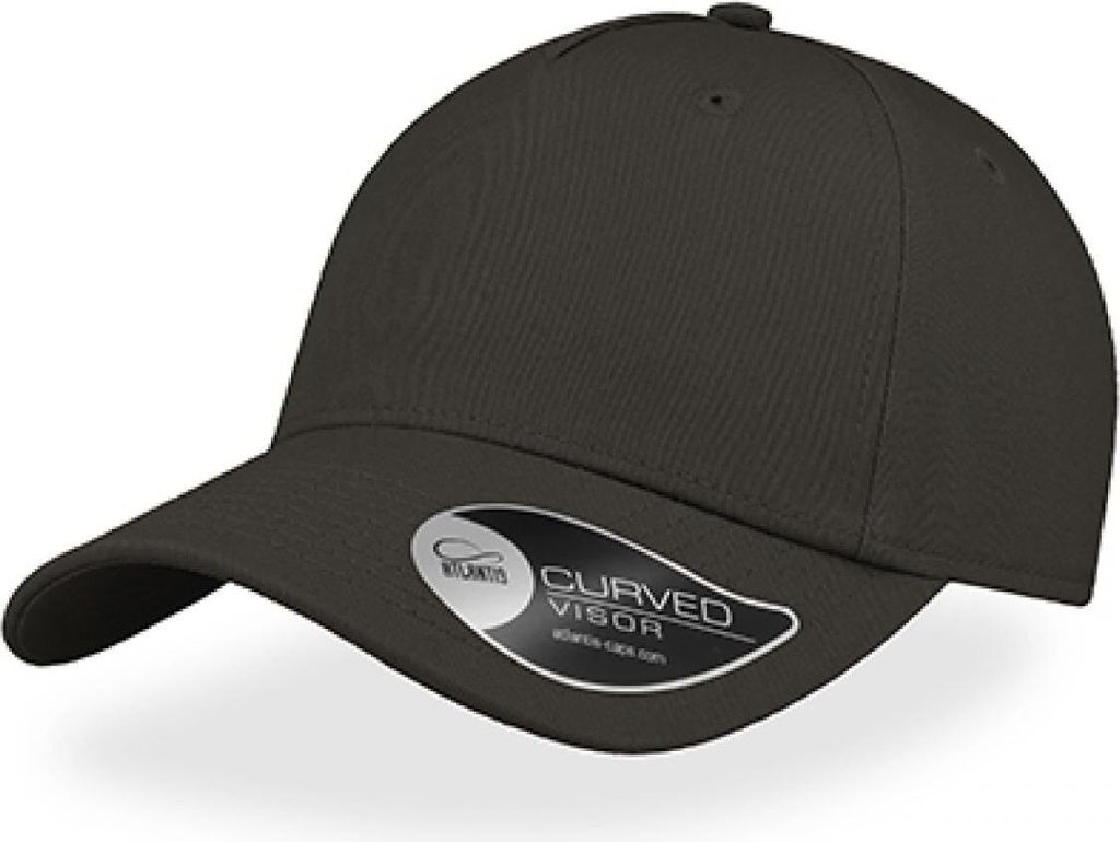 Atlantis SHOT | Shot Cap, Strukturiertes 5-Panel-Cap - Farbe: Dark Grey - Größe: One Size
