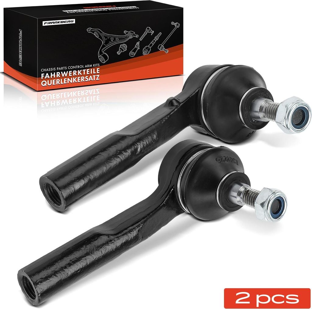 Frankberg 2x Spurstangenkopf Vorderachse für Alfa Romeo Mito Fiat Grande Punto Van Evo Kasten/Schrägheck Opel