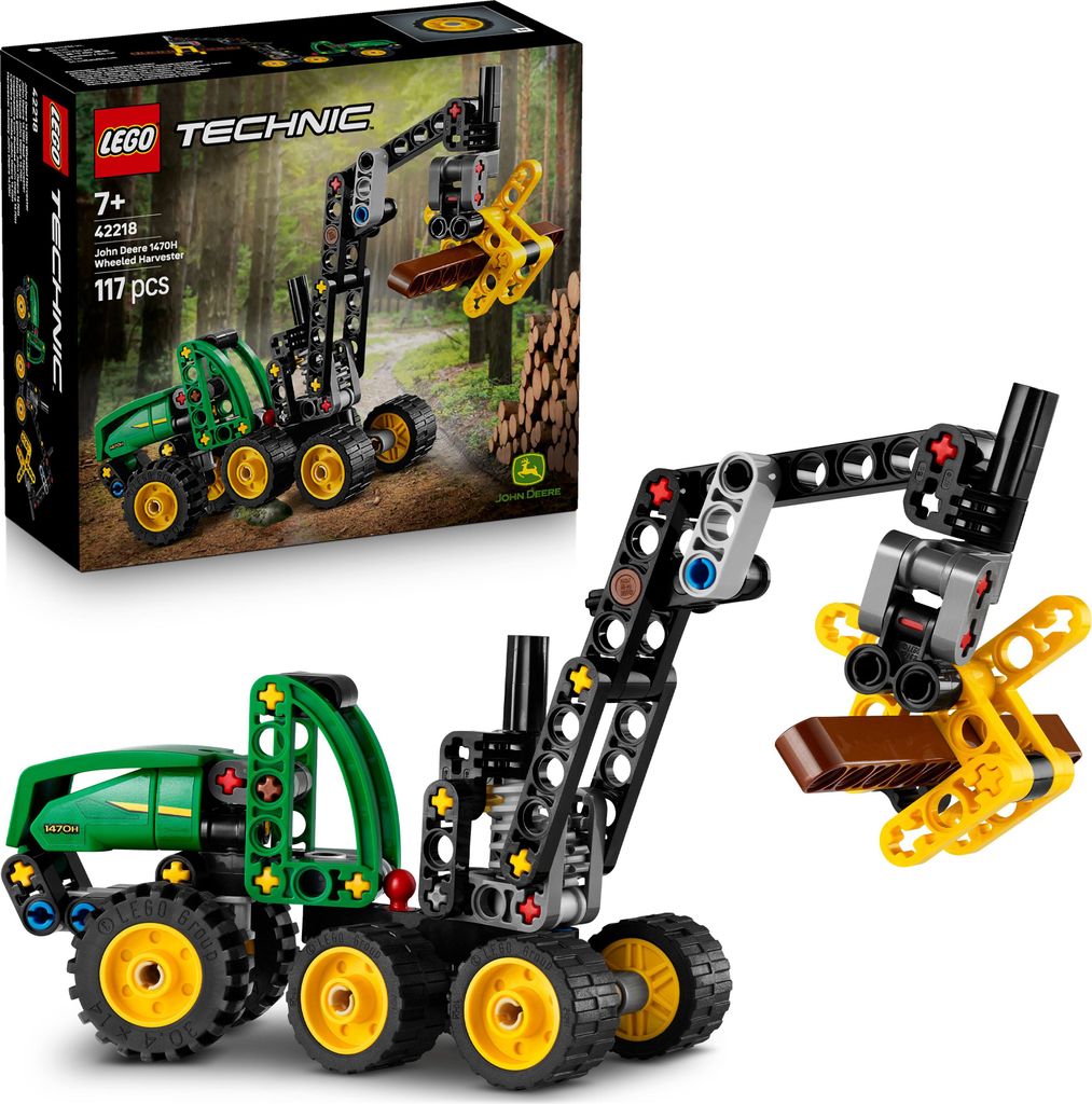 LEGO Technic John Deere 1470H Rad-Harvester - Modellbau & Produktbild 