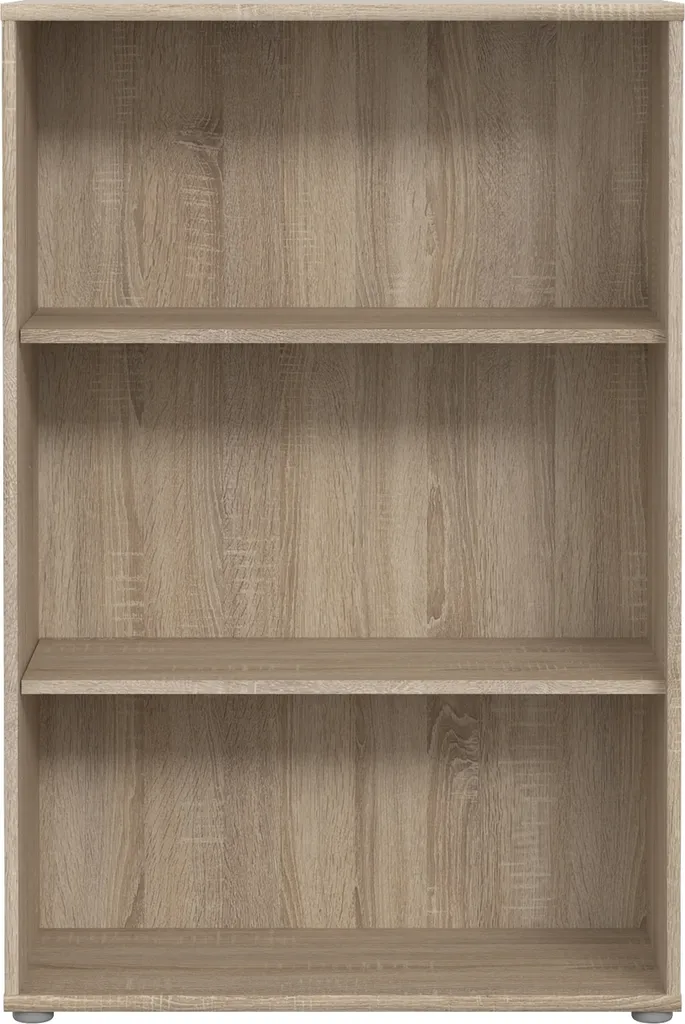 Meuble de rangement robuste TEMPRA 2 en Chêne Sonoma 111 cm haut