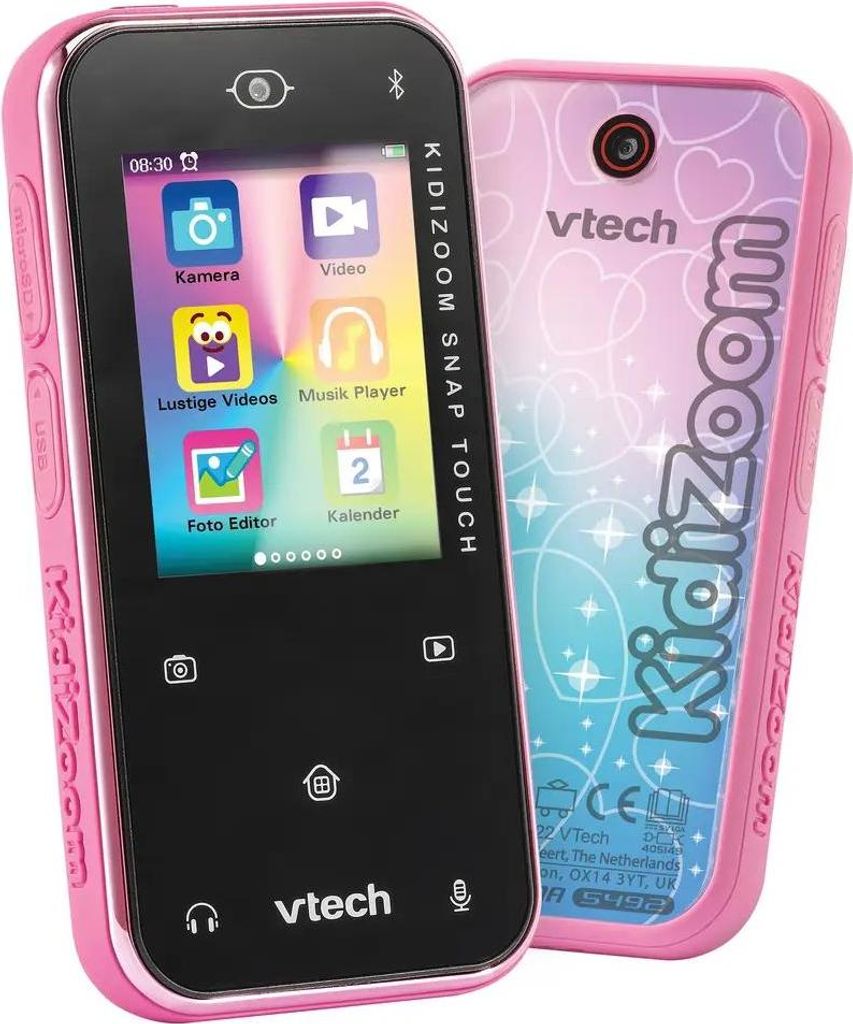 vtech KidiZoom Snap Touch pink inkl. Tragetasche pink
