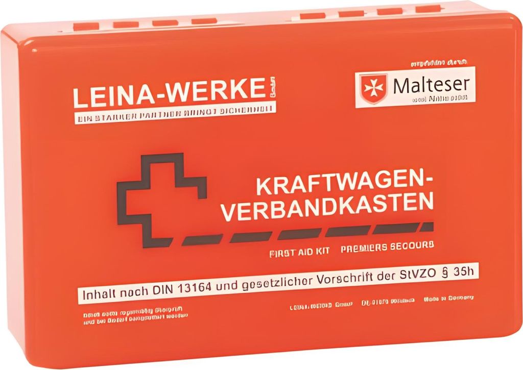Leina-Werke Kfz-Verbandkasten Standard - rot