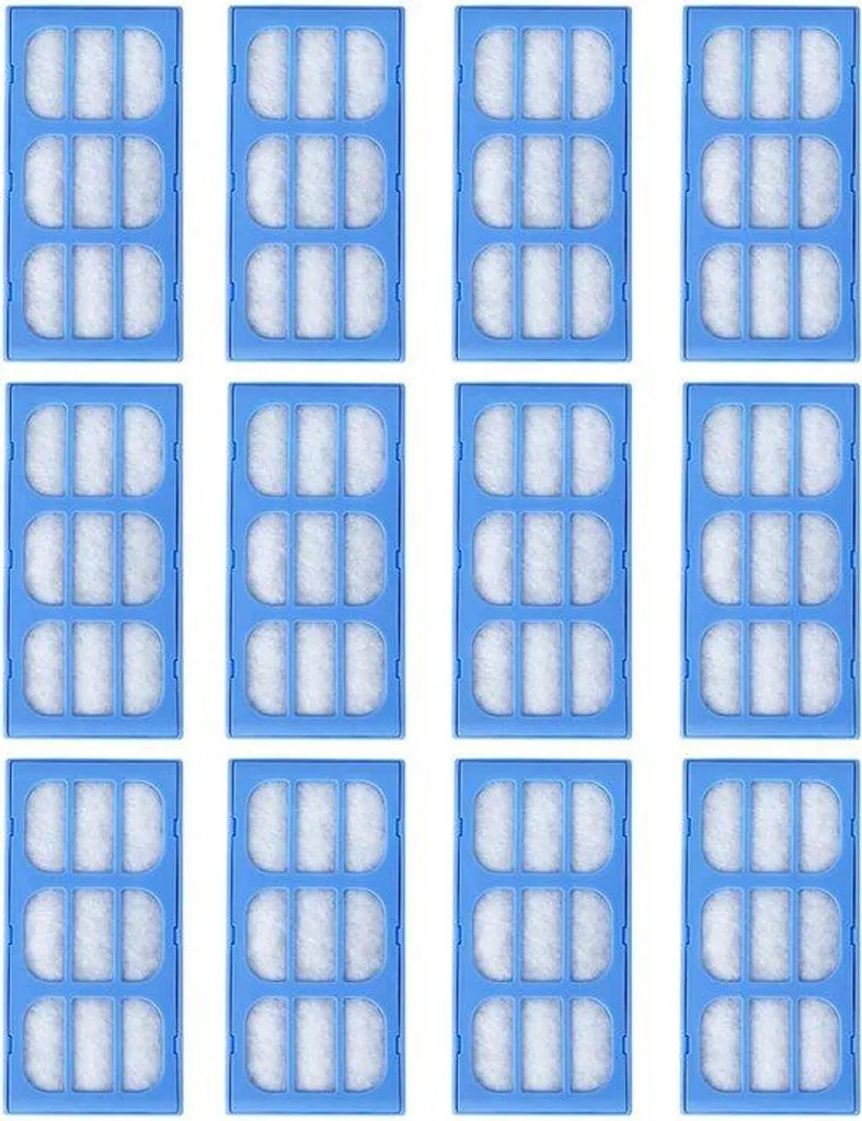 Filtre pour fontaine à eau chat et chien - Lot de 12 rechanges universelles