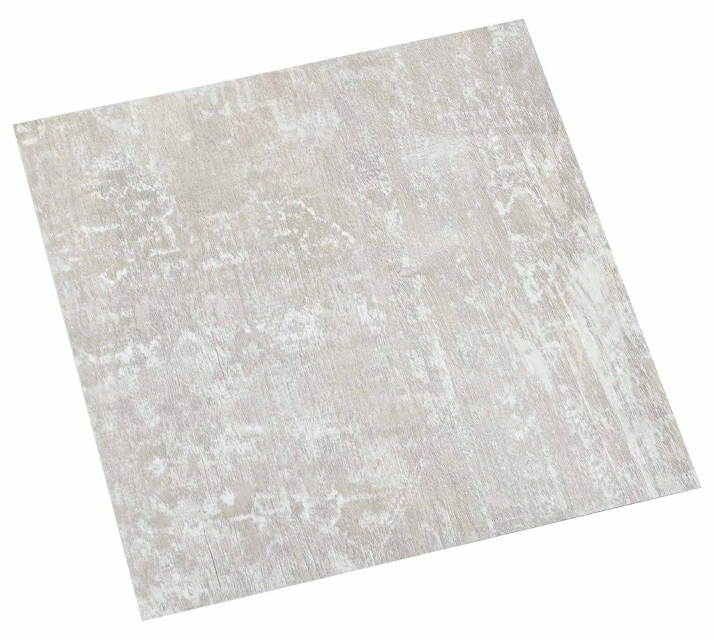 Selbstklebende Bodenplanken 30,5 x 30,5 cm 20 pcs PVC Hellgrau