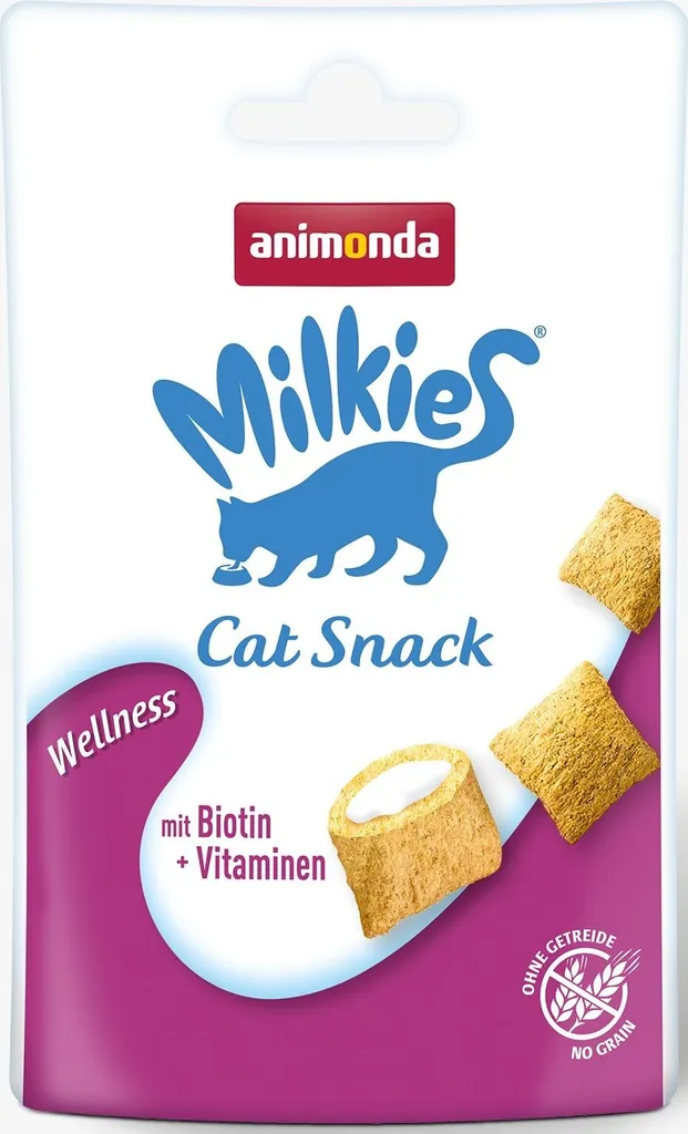 Friandise Liquide pour Chat Animonda Milkie Wellness avec Vitamines