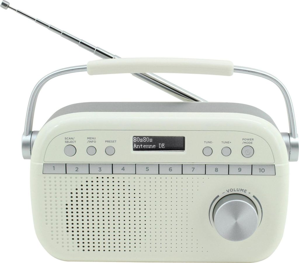 Soundmaster DAB280BE Beige DAB+ und UKW-RDS Radio mit Produktbild 