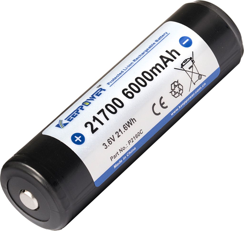 Keeppower P2160C | 21700 Li-Ionen Akku mit Schutzfunktion Produktbild 