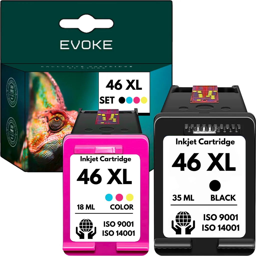 Finis les Problèmes d'Impression avec les Cartouches HP 46 CZ637AE 4729