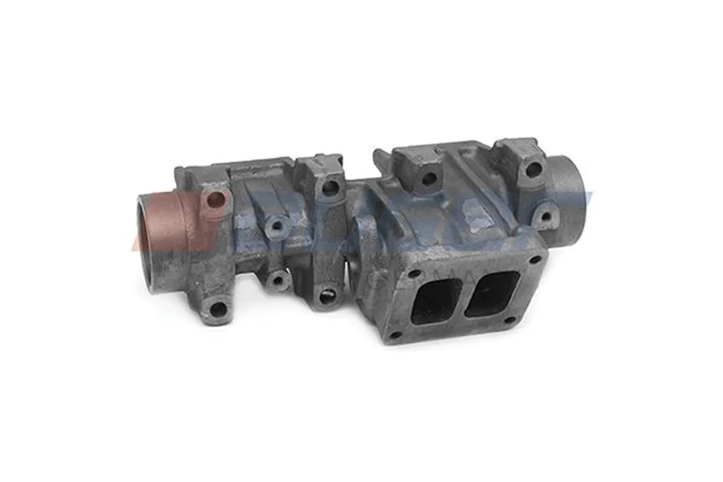Système d'échappement AUGER haute résistance thermique avec raccord coudé