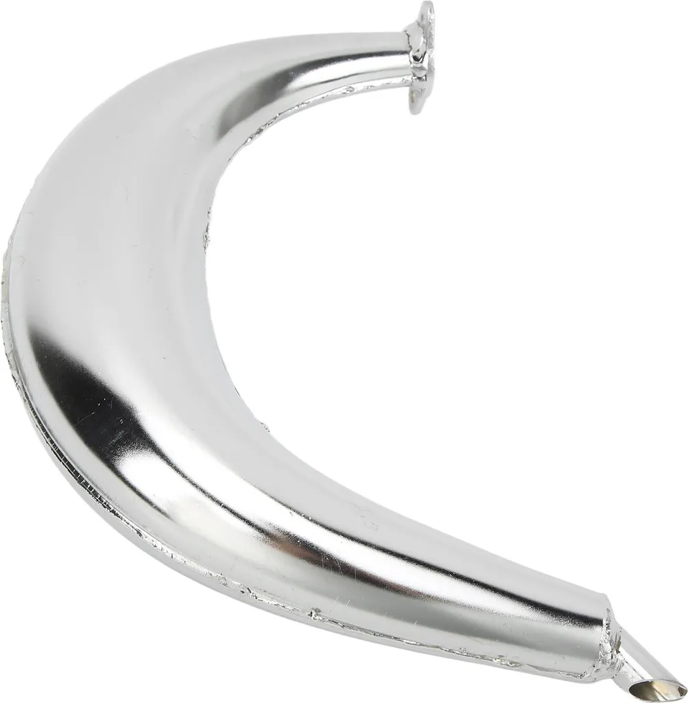 Pot d'échappement banane demi-lune pour vélo moteur 49cm3 à 80cm3