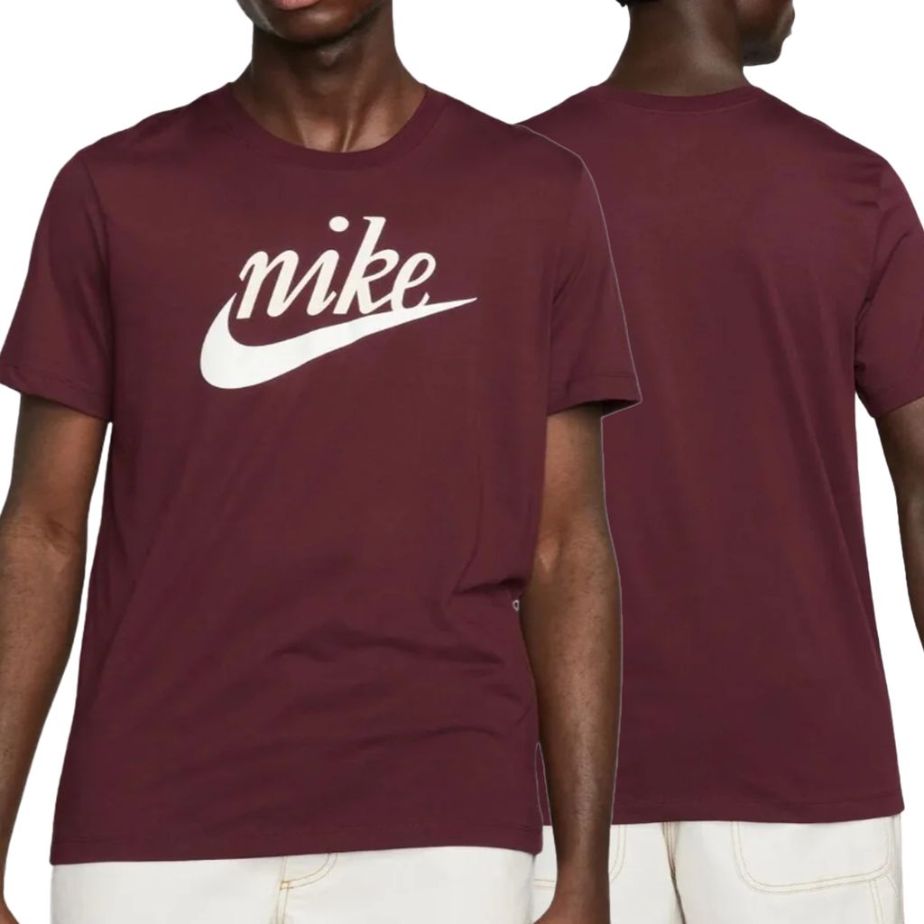Nike Herren Sport-T-Shirt kastanienbraun klassisches T-Shirt DZ3279-681 L
