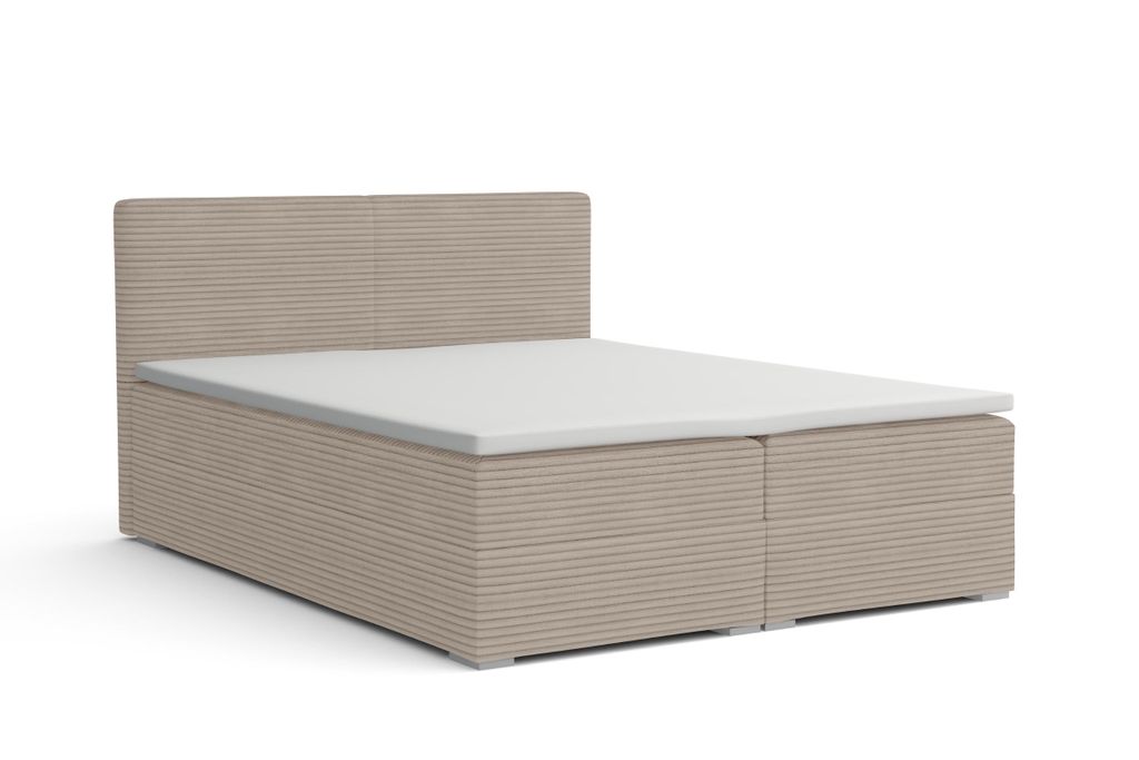 BOXBETT LON III 180/200 in Cord Beige H3