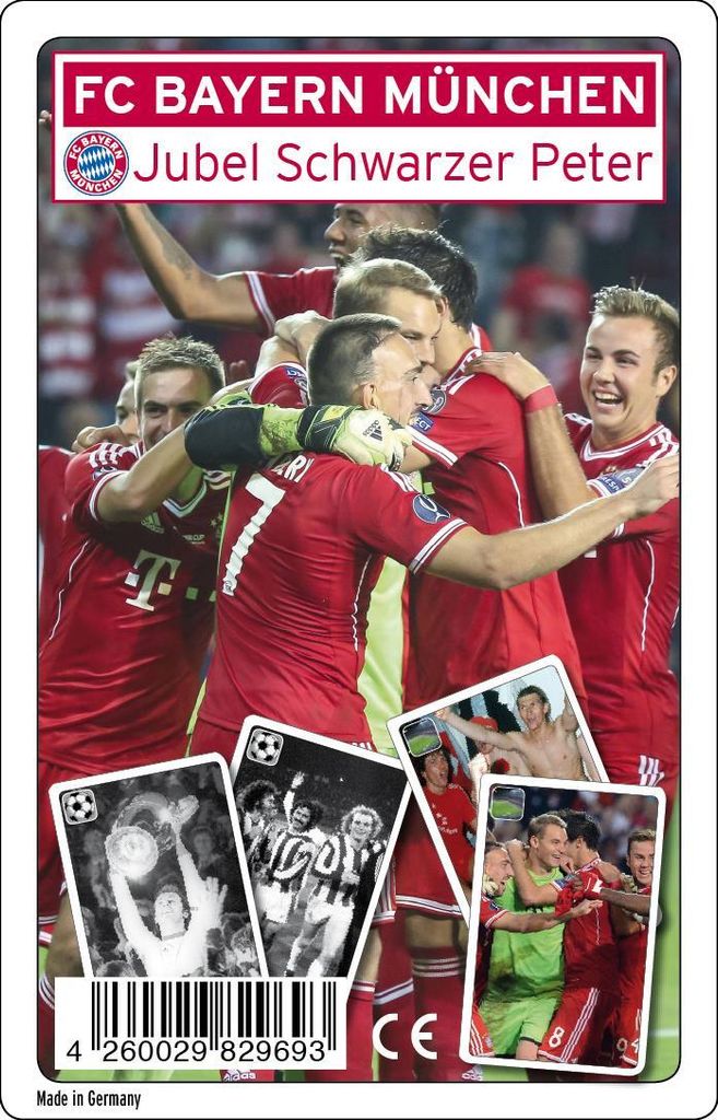 Teepe Verlag 22596921 - Kartenspiel FC Bayern München - Produktbild 