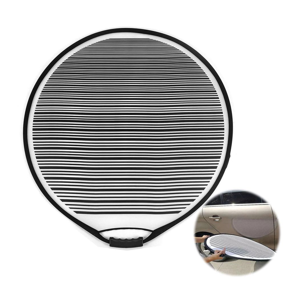 80 cm Streifen-Reflektor für Dellenprüfung – Auto-Reflexionsboard mit Aufbewahrungstasche