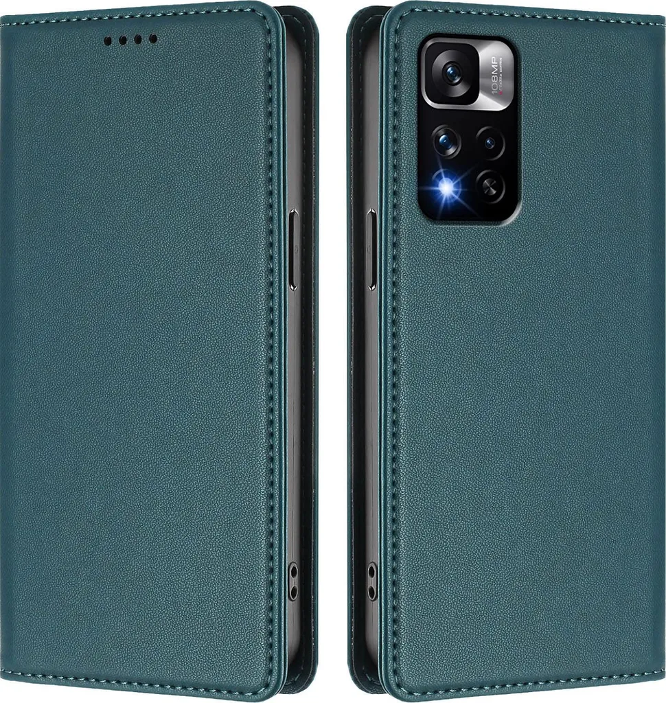 Cover Magnetica Redmi Note 11 Pro Plus 5G Verde | Antiurto Pro
