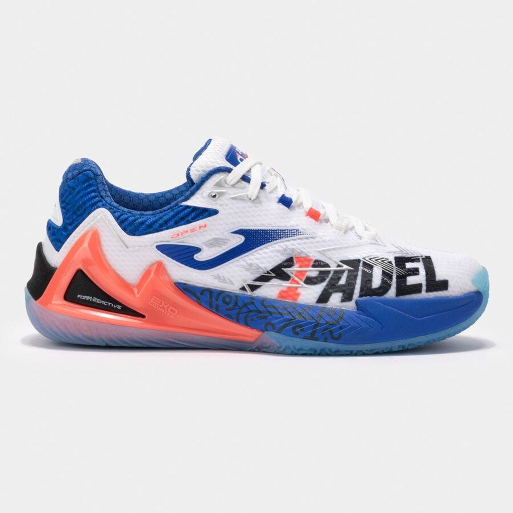 Scarpe da padel Joma Open A1, unisex, colore bianco, taglia Immagine del prodotto 