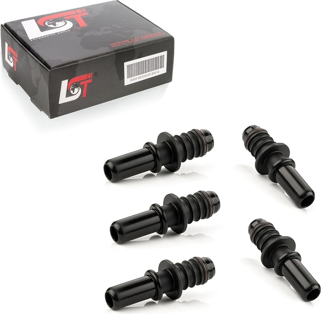 5x Gegenstück Schnellkupplung gerade Kraftstoffleitung 11,8 x 12 mm für BMW MINI